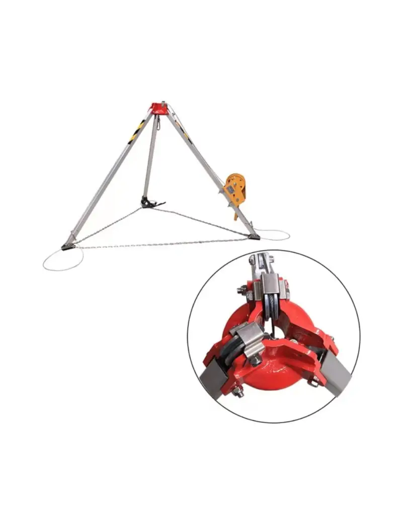 Confined Space Rescue Tripod with Winch