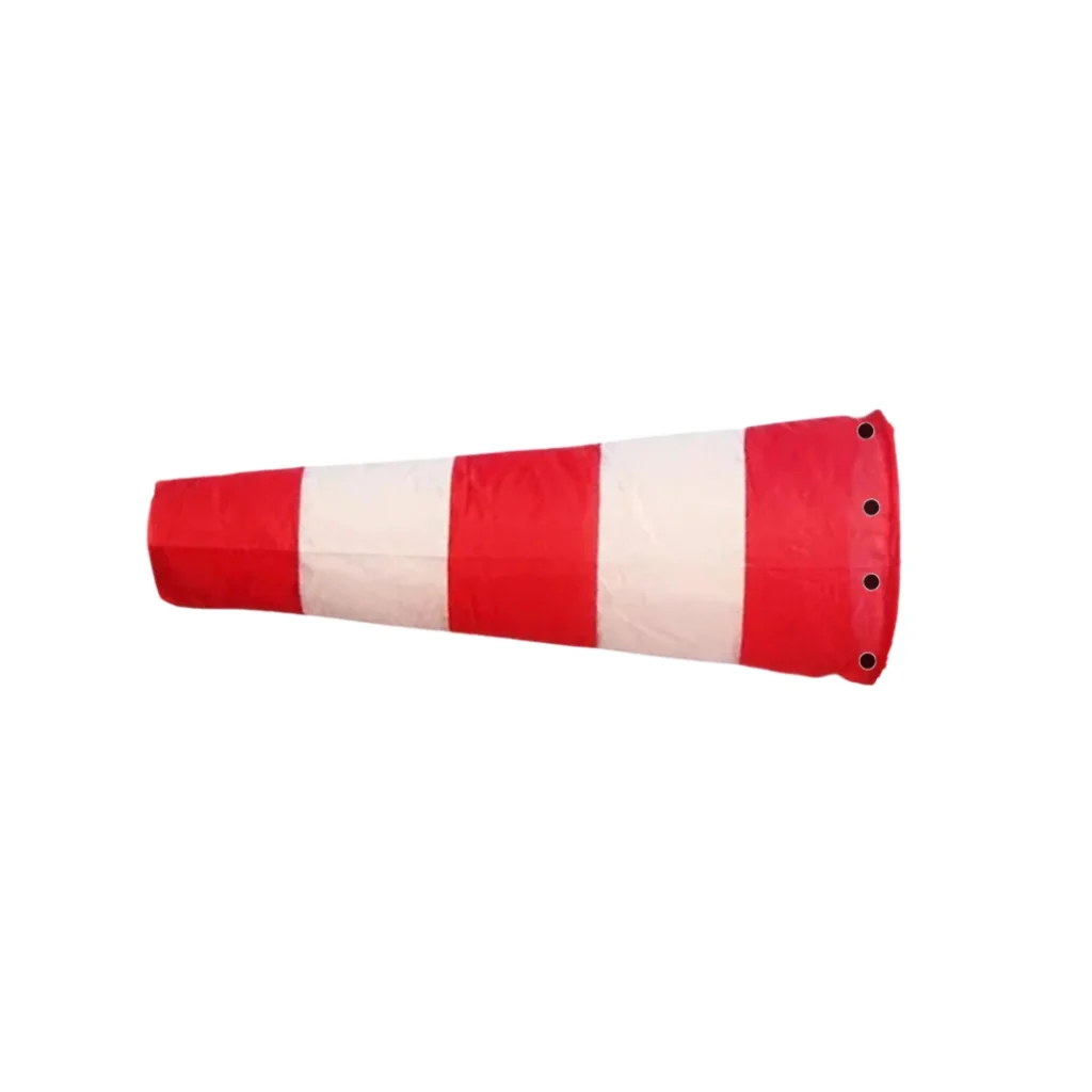 Red and White Windsock