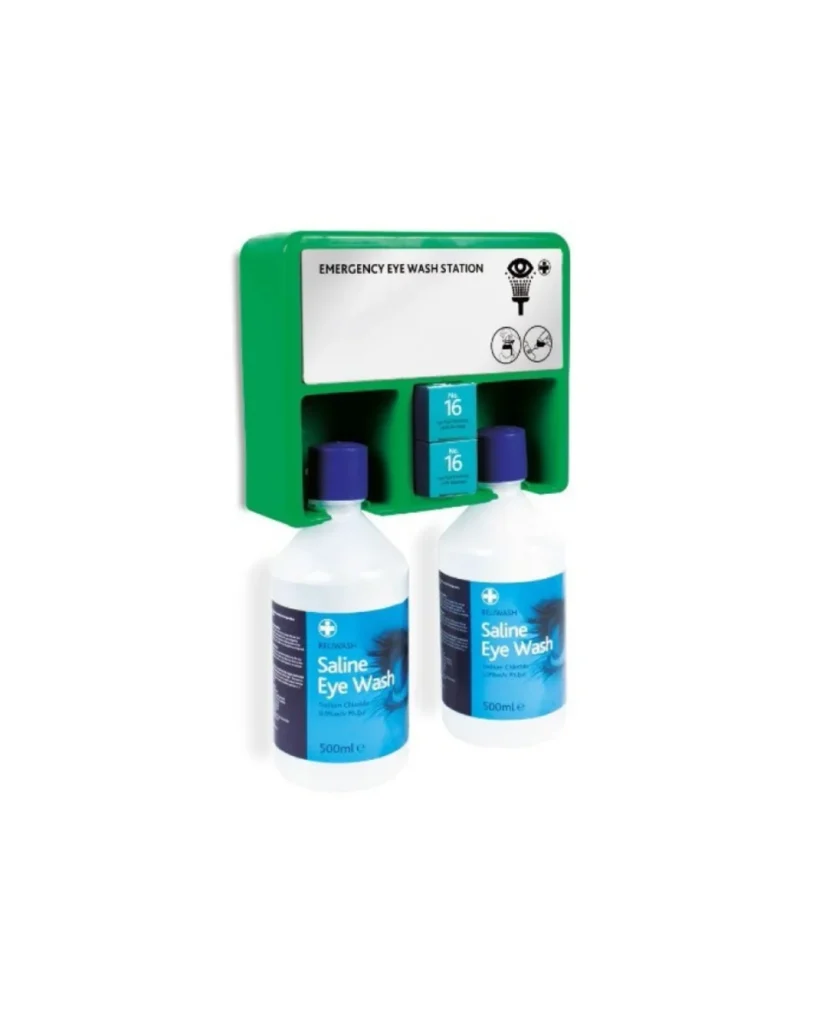 Saline Eyewash Station
